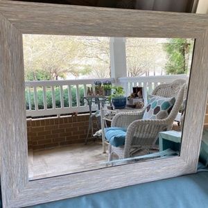 Framed Square Wall Mirror